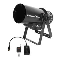 Chauvet DJ Funfetti Shot Guide De Référence Rapide