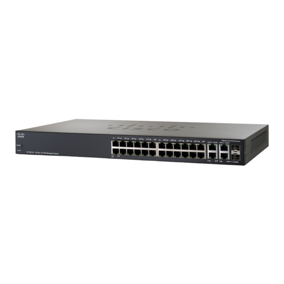 Cisco 300 Série Guide De Démarrage Rapide