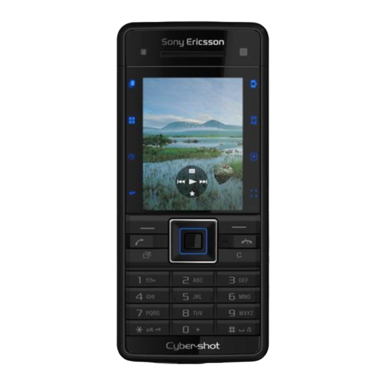 Sony Ericsson C902 Cyber-shot Manuels