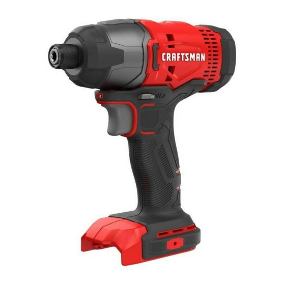 Craftsman CMCF800 Guide D'utilisation