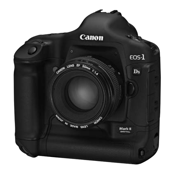 Canon EOS-1Ds Mark II Digital Mode D'emploi