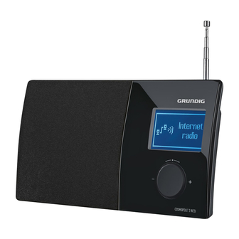 Grundig COSMOPOLIT 3M WEB Guide Rapide