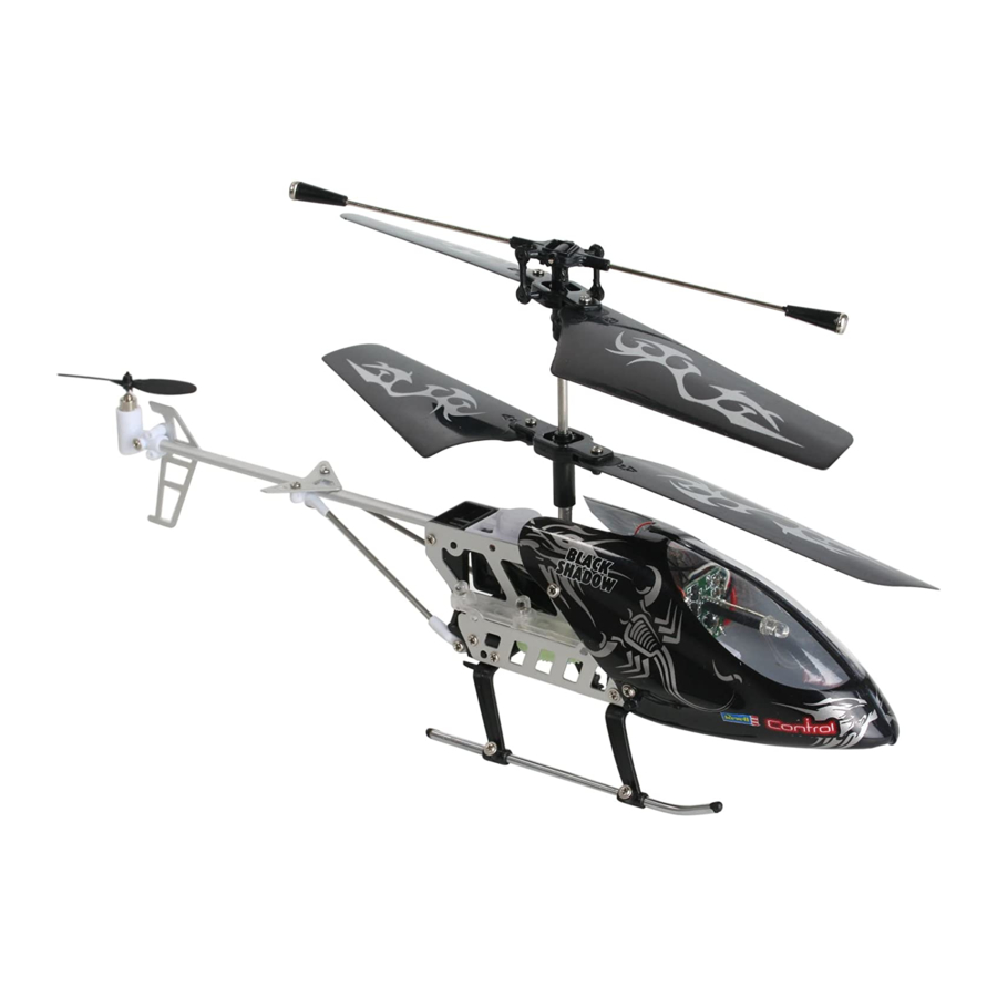 Revell Control BLACK SHADOW Mode D'emploi