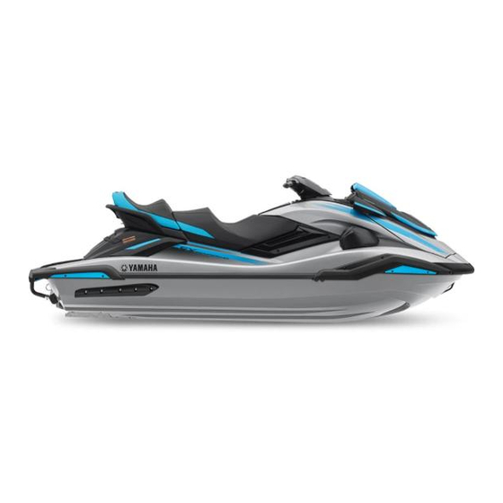 Yamaha WaveRunner FX HO 2020 Manuels