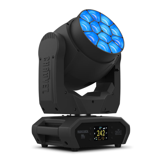 Chauvet Professional MAVERICK MK2 WASH Guide De Référence Rapide