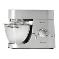 Kenwood Chef and Major KM010 Serie Mode D'emploi