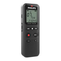 Philips VOICE TRACER DVT1150 Manuel De L'utilisateur