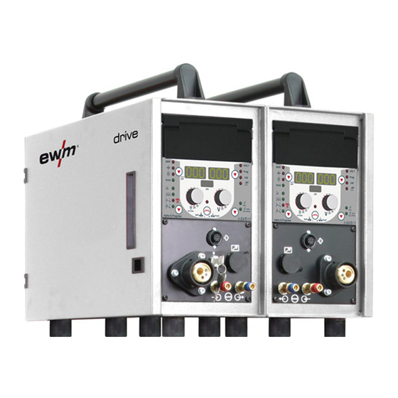 EWM drive 4X IC D EX Manuels