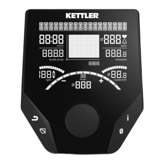 Kettler YM 6725 Mode D'emploi