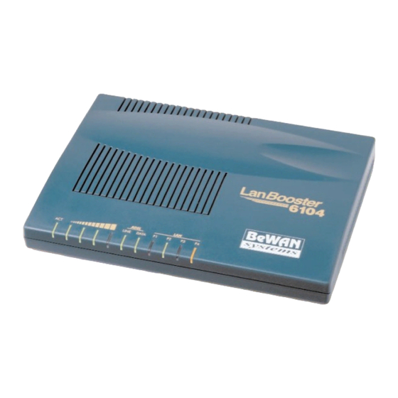 BeWAN LanBooster 6104 Guide De L'utilisateur