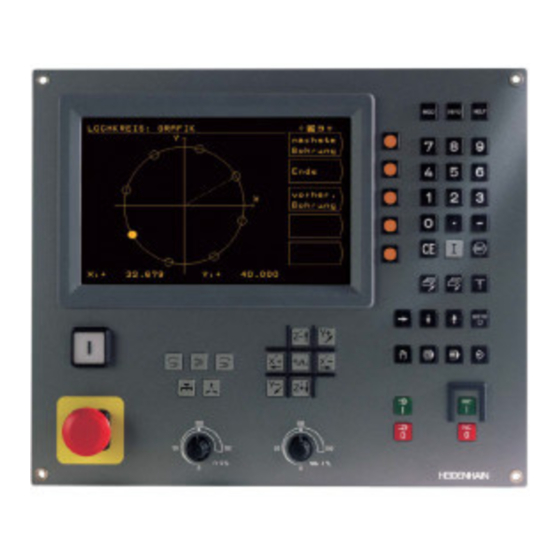 HEIDENHAIN TNC 310 Manuel D'utilisation