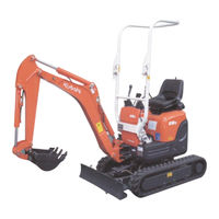 Kubota U10-3 Notice D'utilisation