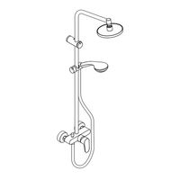 Hansgrohe Showerpipe Marin 160 Mode D'emploi / Instructions De Montage