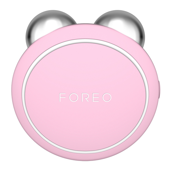Foreo BEAR mini Mode D'emploi