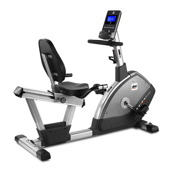 BH FITNESS H650 Instructions De Montage Et Utilisation