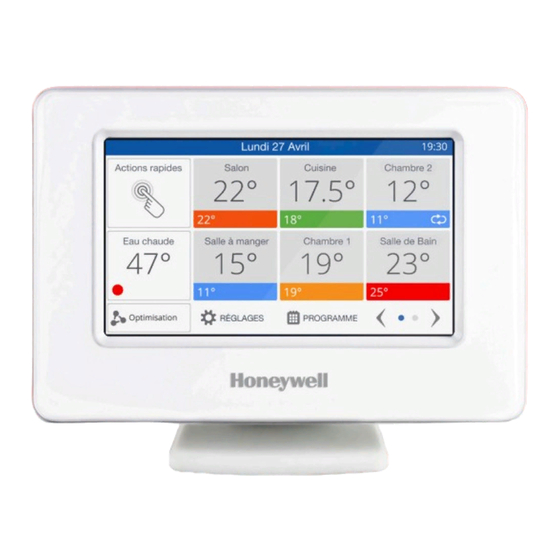 Honeywell evohome Guide D'utilisation