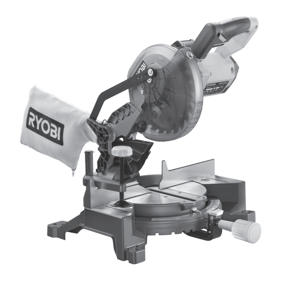 Ryobi EMS190DC Mode D'emploi