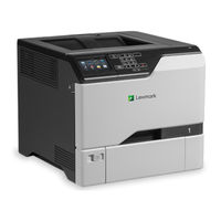 Lexmark CS720 Séries Guide De L'utilisateur