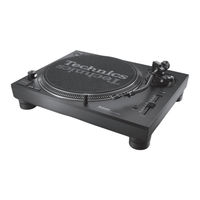 Technics SL-1200MK7 Manuel D'utilisation