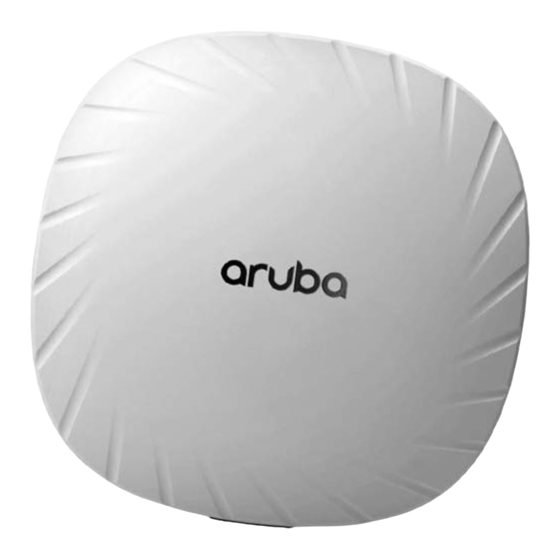 Aruba 510 Série Guide D'installation