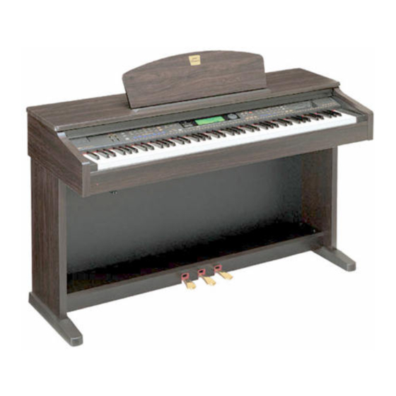 Yamaha Clavinova CVP-202 Mode D'emploi