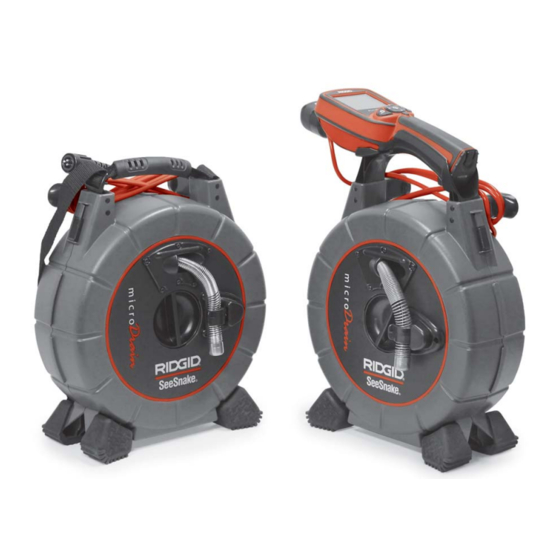 RIDGID microDrain SeeSnake Mode D'emploi