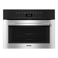 Miele H 7440 BM Mode D'emploi Et Instructions De Montage