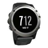 Garmin fenix 3 Manuel D'utilisation