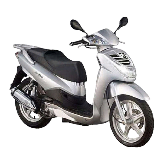 PEUGEOT LXR 125cc 2009 Notice D'utilisation