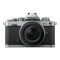 Nikon Z fc Manuel D'utilisation