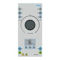 Festo EduTrainer 8036772 Notice D'utilisation