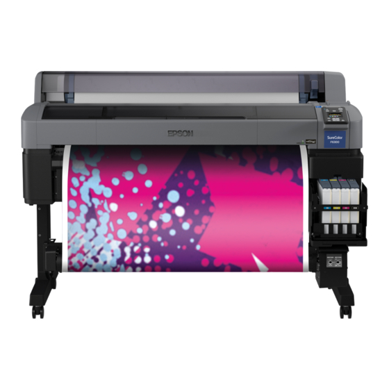 Epson SC-F6300 Série Guide D'installation