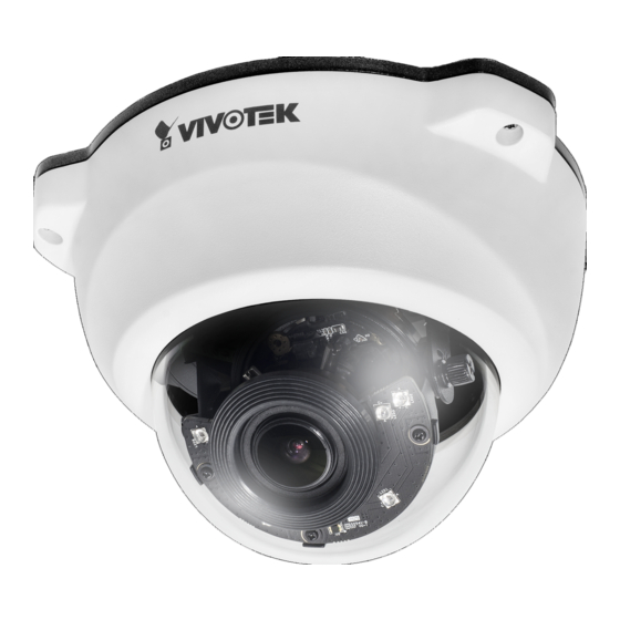 Vivotek FD8367-V Guide D'installation Rapide