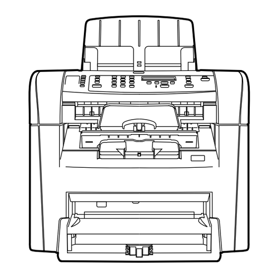 HP LaserJet 3050 Guide De Démarrage