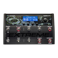 TC-Helicon VoiceLive VL3X Guide De Fonctionnement