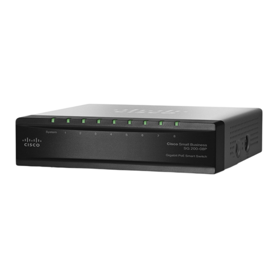 Cisco 200 Serie Guide De Démarrage Rapide