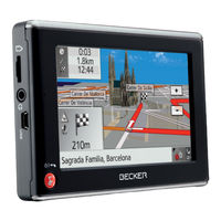 Becker Becker Traffic Assist Z 203 Manuel D'utilisation