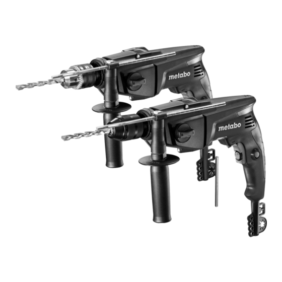 Metabo SB 760 Mode D'emploi