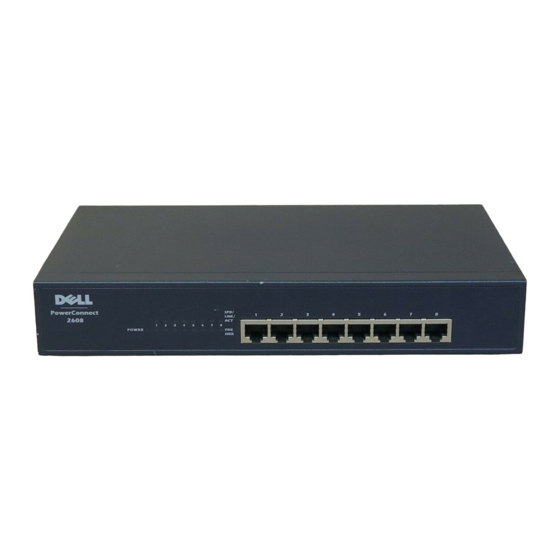 Dell PowerConnect 26 Série Guide D'utilisation