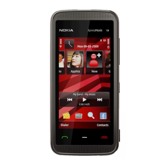 Nokia 5530 XpressMusic Manuel D'utilisation