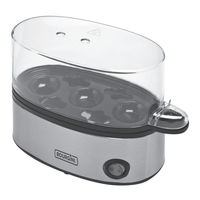 Bourgini Compact Egg Cooker Deluxe Mode D'emploi