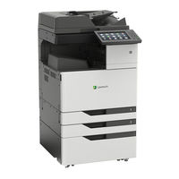 Lexmark CX923 Guide De L'utilisateur