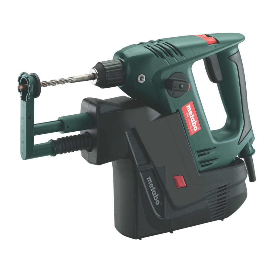 Metabo IDR Manuels