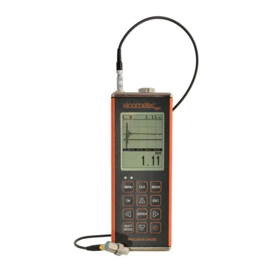 Elcometer PG70ABDL Manuel D'utilisation