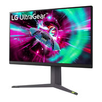 LG UltraGear 32GR93U-B.AEU Mode D'emploi