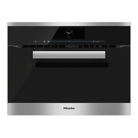 Miele H6800-60BM Mode D'emploi Et Instructions De Montage