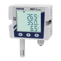 Novus RHT Climate-DM-150S-485-LCD Mode D'emploi