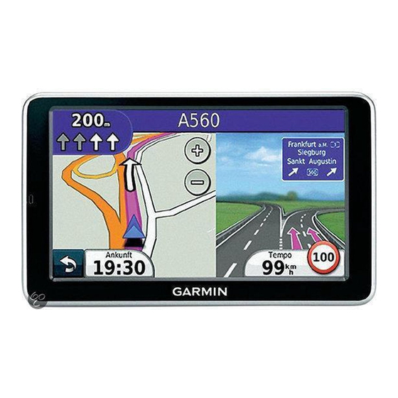 Garmin nüvi Série Manuel D'utilisation