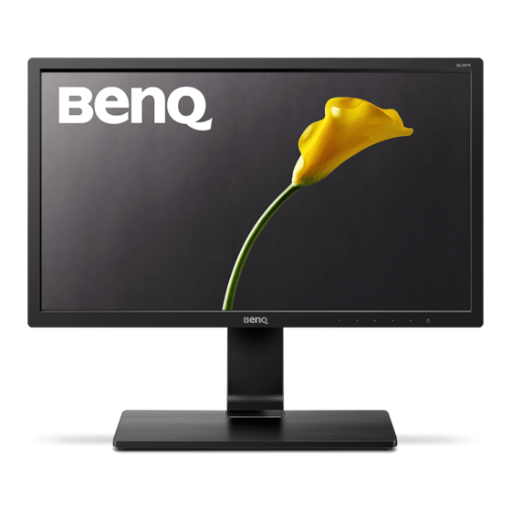 BenQ G Série Manuel D'utilisation