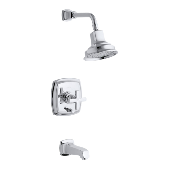 Kohler K-T16225 Guide D'installation Et D'entretien